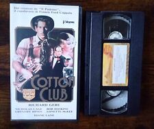 Cotton Club - Richard Gere - Bob Hoskins - Nicholas Cage - VHS - Videocassetta