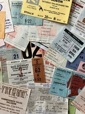 Concert Tickets -Rock,Pop,Punk etc - Choose From Dropdown List(2)OGA
