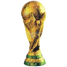 Coppa del Mondo 2006 autografata Campioni Mondiali Italia Totti Iaquinta Proof