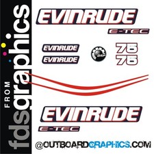 Evinrude 75hp etec - evinrude,