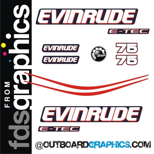 Evinrude 75hp etec e - evinrude, /