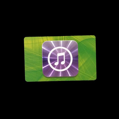 Apple itunes music card verde - itunes,