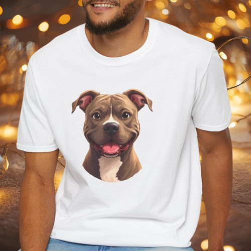 Pit bull terrier - terrier, portrait