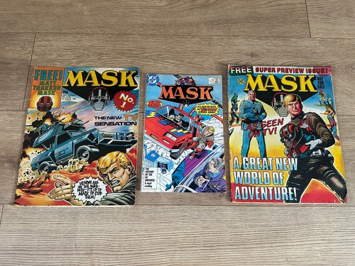 Vintage mask comic - vintage, first