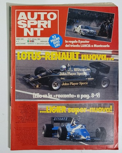 94176 autosprint 1983 xxiii - autosprint,