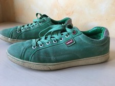 scarpe shoes LEVI'S verde PELLE Num.42