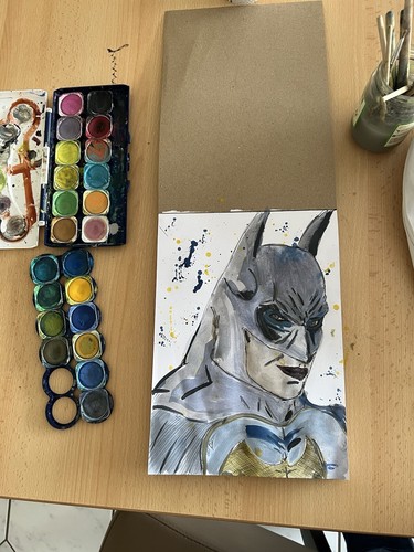 Dipinto pop art batman - dipinto,