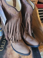 Stivali Old West Youth marroni