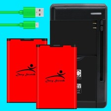Long Lasting 2x 1800mAh BL-5J