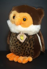 Plush & Company Peluche Gufo 25CM Pupazzo Giocattolo Toy