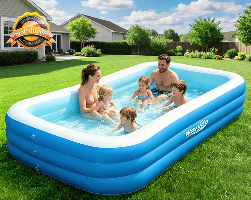 Large inflatable pool for kids - large,