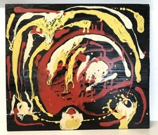 ANTICO QUADRO ASTRATTO