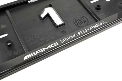 Amg portatarga posteriore - x,