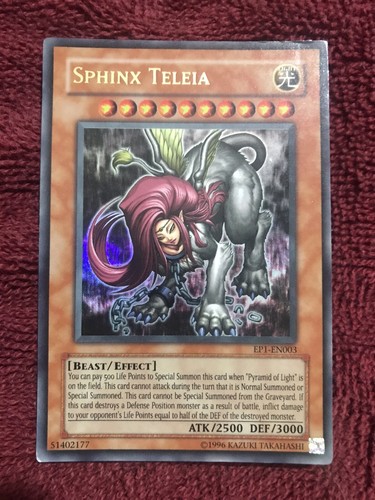 Tcg sfinge teleia - tcg,