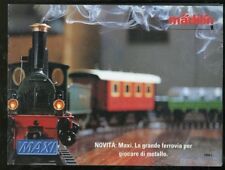 Modellismo Ferrovia catalogo treni Marklin MAXI 1994 Italiano 24 pagine