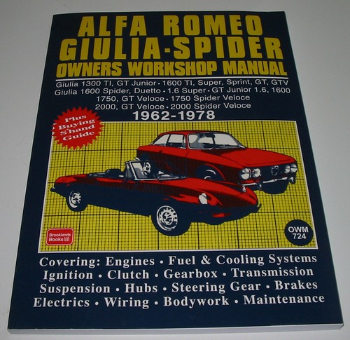 Onwer workshop manual alfa - workshop,