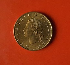 20 LIRE 1976 VARIANTE FIRMA