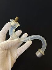 Braccio In Su 16 cm Appliqué Opalino Vetro Murano Ricambio Replacement Venini