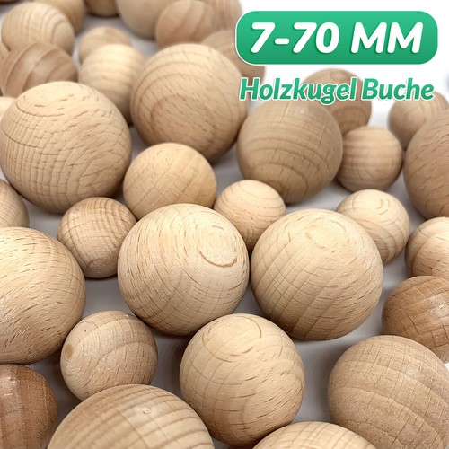 Sfera legno faggio senza - sfera, in