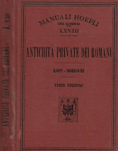 Antichità private dei - , romani