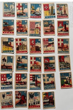 Lotto figurine anni 40 città