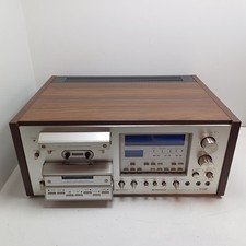 Pioneer CT-F1250 Stereo Cassette Tape Deck Wood Manual Blue Line ** NEEDS BELTS