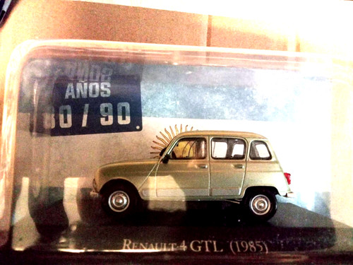 Renault r4 gt verde - 4l,