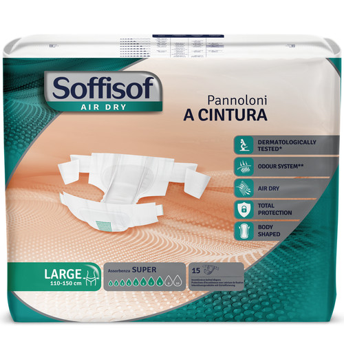Soffisof air dry pannoloni con - air,