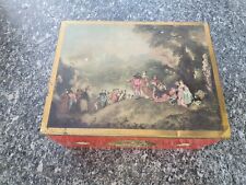 Scatola Latta Pubblicitaria Vintage TALMONE TORINO 