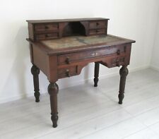 ✅ MERAVIGLIOSA ANTICA SCRIVANIA CON ALZATA EPOCA 800 IN NOCE ANTIQUE - 808