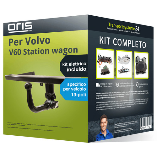 Gancio traino estr per volvo - gancio,