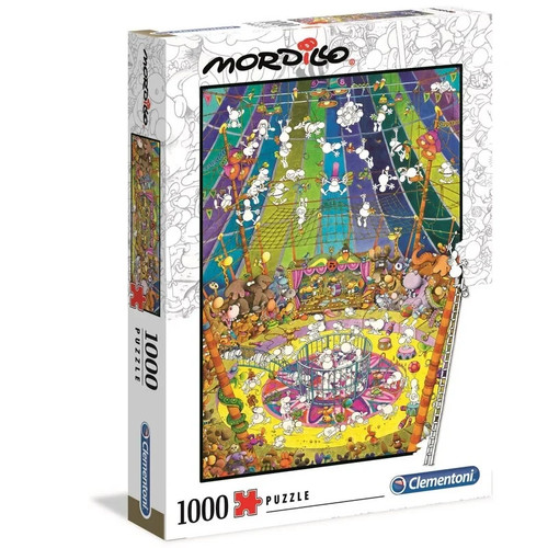 Puzzle mordillo 1000 pezzi - pezzi,
