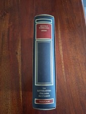 TRECCANI Letteratura Italiana Ricciardi NICCOLÒ TOMMASEO OPERE 