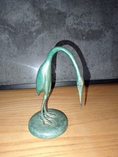 Bronzetto Gru, H14 Cm