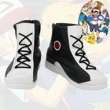 Scarpe Pokemon Ash Ketchum Stivali Cosplay
