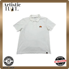 Polo bianca da uomo Ellesse