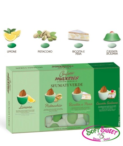 Confetti maxtris sfumati verde - sfumati,