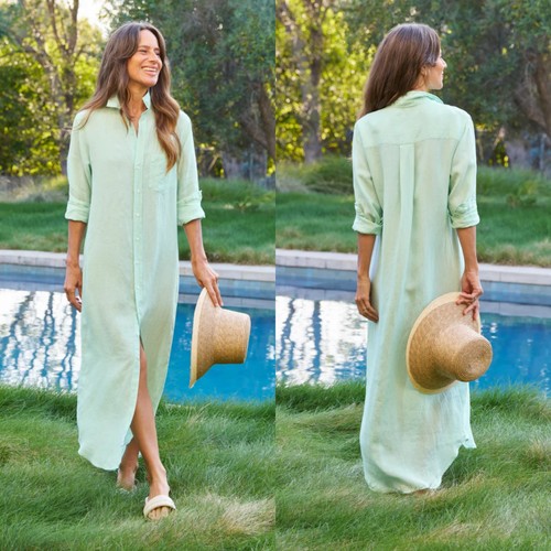 Maxi camicia frank eileen - maxi,