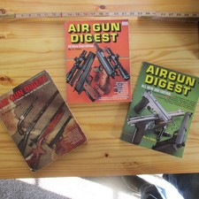 Lot Of 3 Air Gun Digest 1st 2nd 3rd Edition 1977 1978 1995, Beeman, Galan author