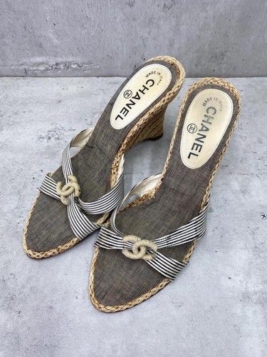 Chanel espadrilles sandals - chanel,