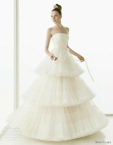 Abito sposa rosa - abito,