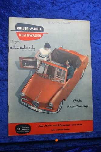 Roller mobil kleinwagen 57 - mobil, 10/57