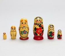 Matrioska Nesting Dolls - SET