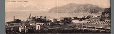 Genova Riva Trigoso panorama e cantieri F. piccolo doppia non  spedita
