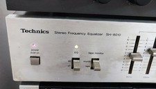 Equalizzatore grafico stereo Technics SH-8010 Silver Argento Japan anni 80