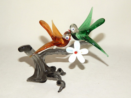 Murano glas vögel - glas, 2