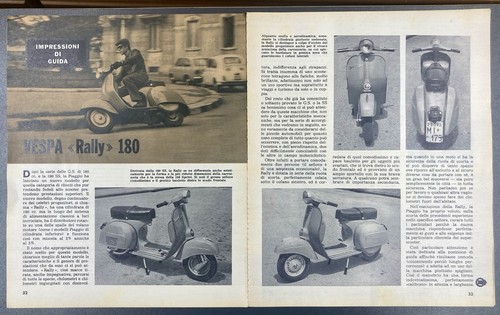 Vespa rally 180 recensione - rally,