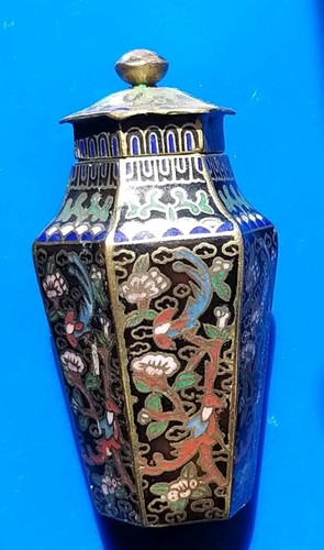 Potiche cloisonné cinese - potiche,