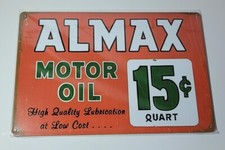 Insegna metallo olio motore