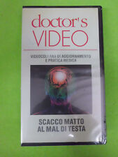VHS film SCACCO MATTO AL MAL DI TESTA sigillata DOCTOR'S VIDEO (F206) no dvd